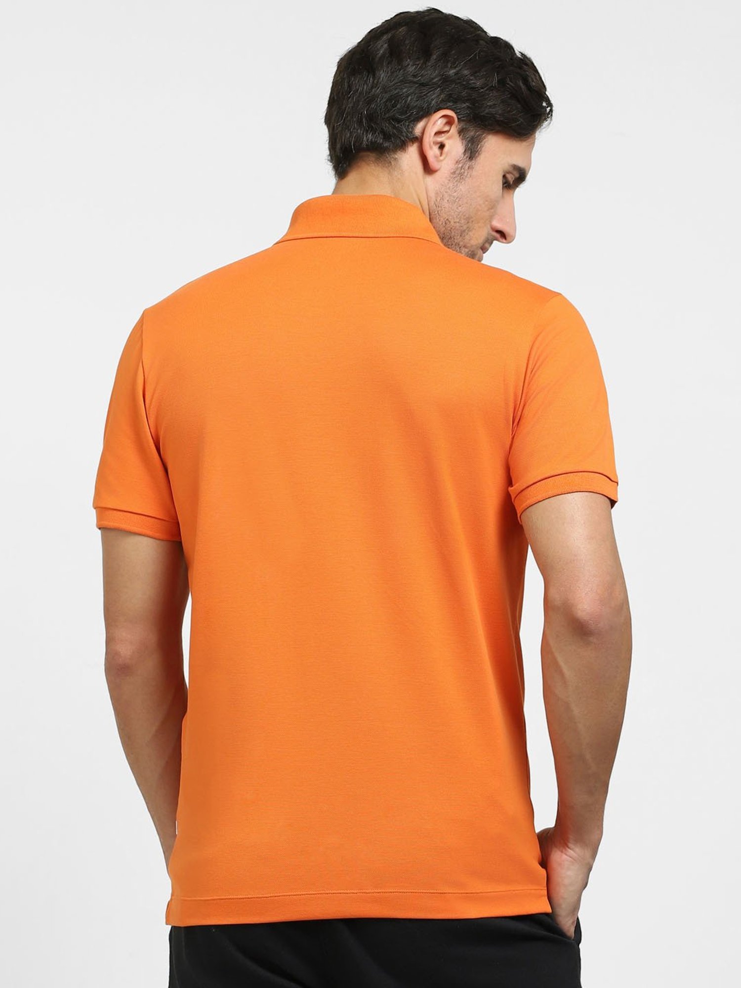 SELECTED HOMME Orange Slim Fit Polo T-Shirt