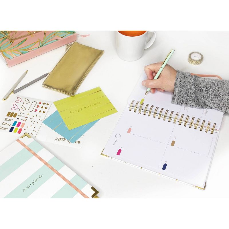 Undated Spiral Planner 6.25" x 9" Weekly Masterpiece - lake + loft