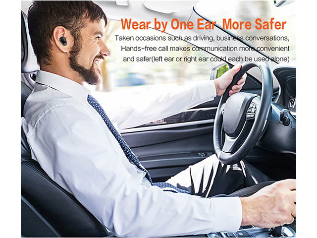 AutofeelSunriseoffice Bluetooth 5.0 Earphone Headset TWS Wireless Headphone With Mic 3D Bass Stereo Sport Earbuds For Phone iPhone Xiaomi Samsung