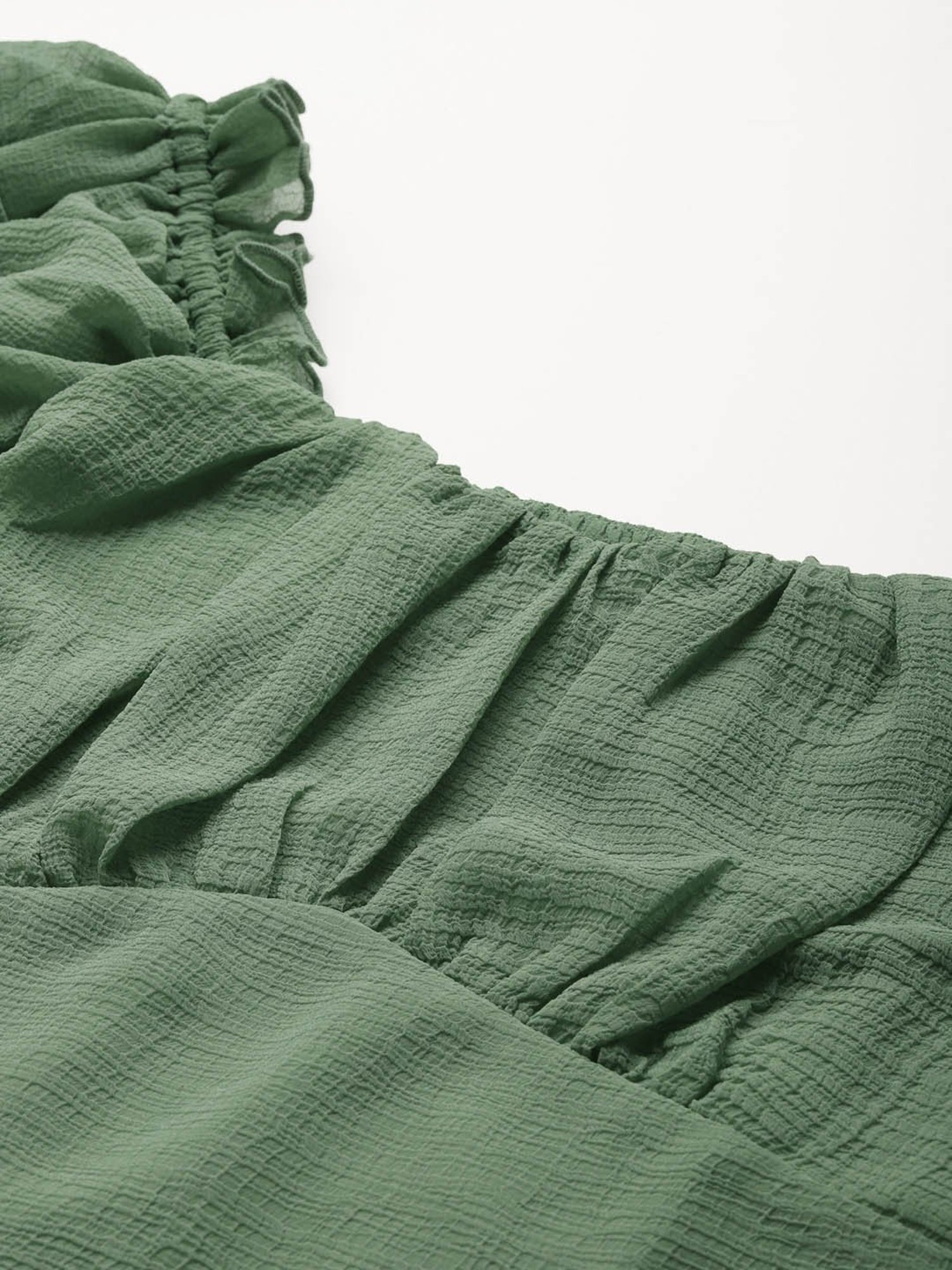 Melon by PlusS Sea Green Regular Fit Top