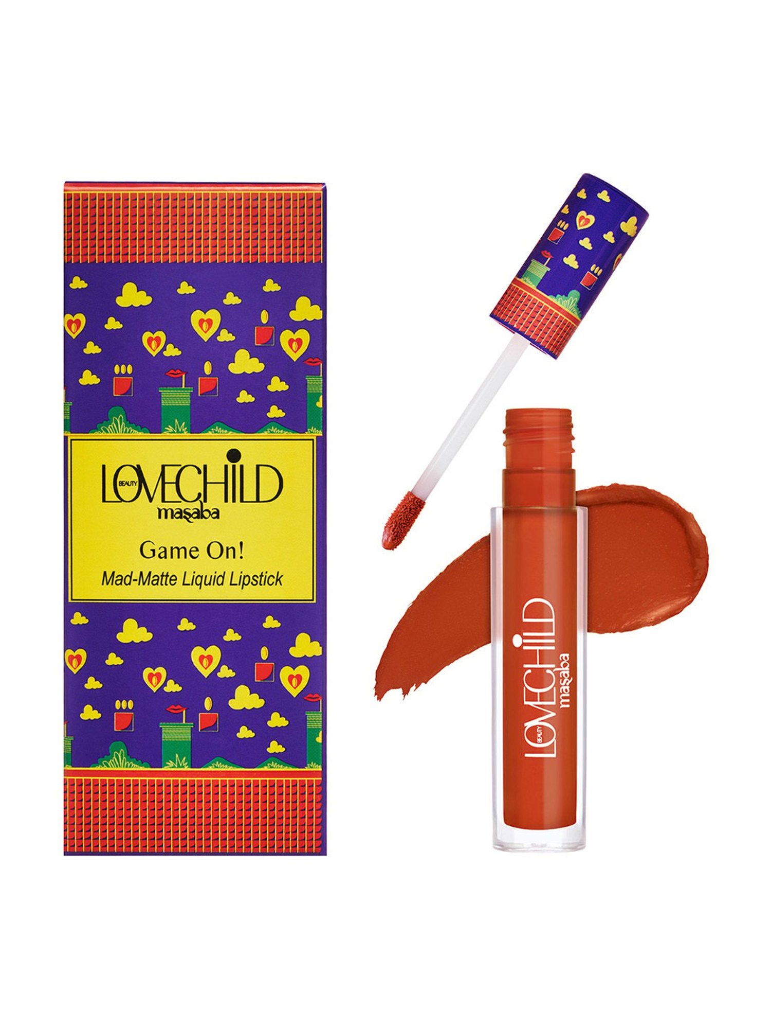 LoveChild Masaba Game On! Mad-Matte Liquid Lipstick Bonus - 5 ml