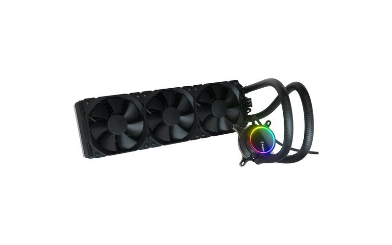 Fractal Design Celsius+ S36 Cooling Fan/Radiator/Pump - 3 x 120 mm - 87.6 CFM - 32.2 dB(A) Noise - Liquid Cooler Cooler - LLS Bearing