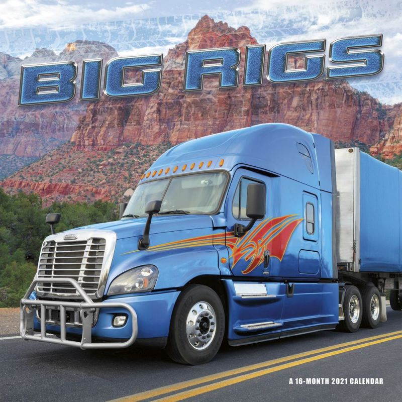 2021 Big Rigs Wall Calendar