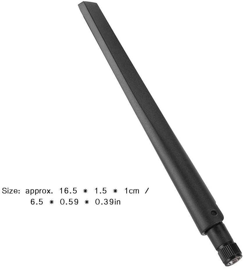 3PCS Dual-Band Router 5dBi 2.4G/5G WiFi Antenna High Gain SMA Antenna WiFi Wireless Network Card External Antenna for for Wireless LAN/WiFi Router Suitable for ASUS RT-AC68u AC66U