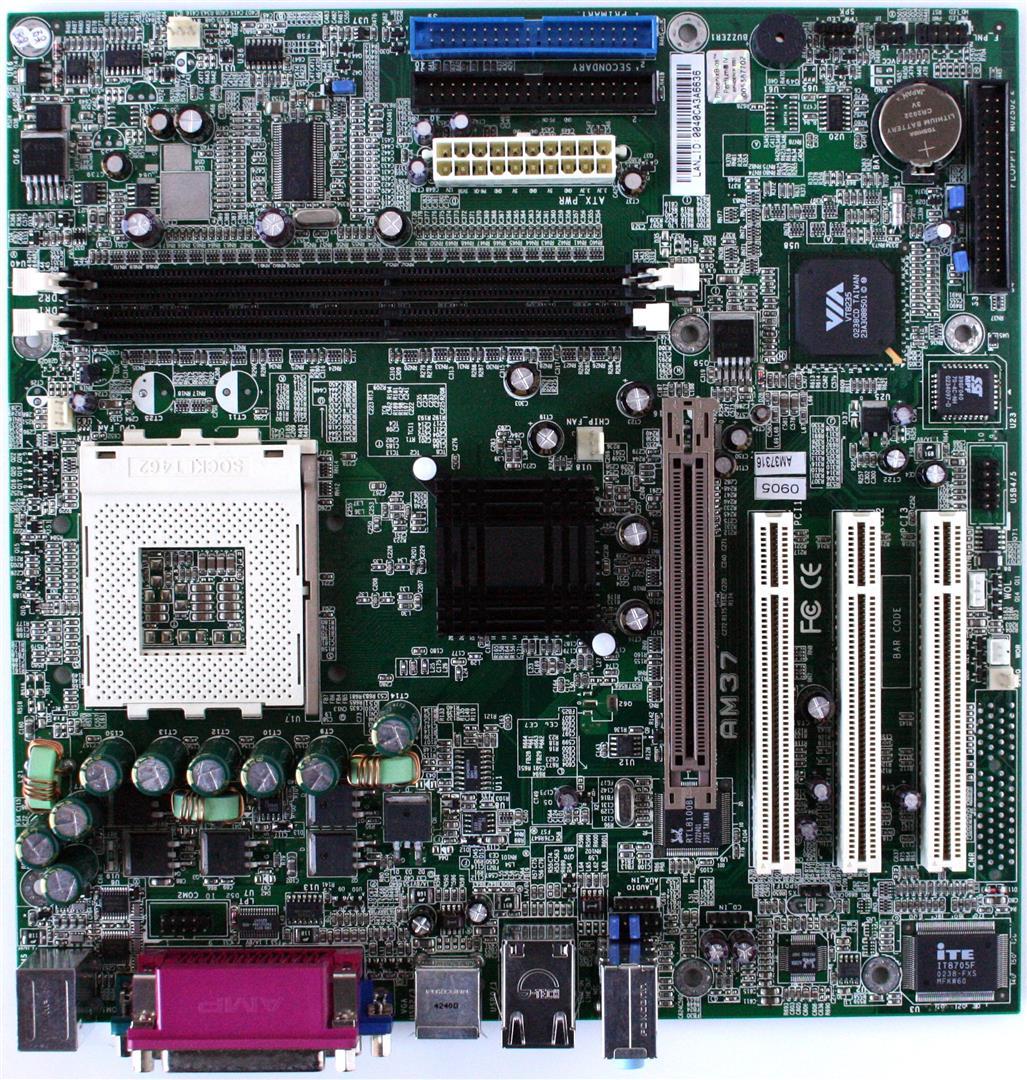 MB, HP Motherboard SALSA 5187-1791, w/ Audio,Video,LAN