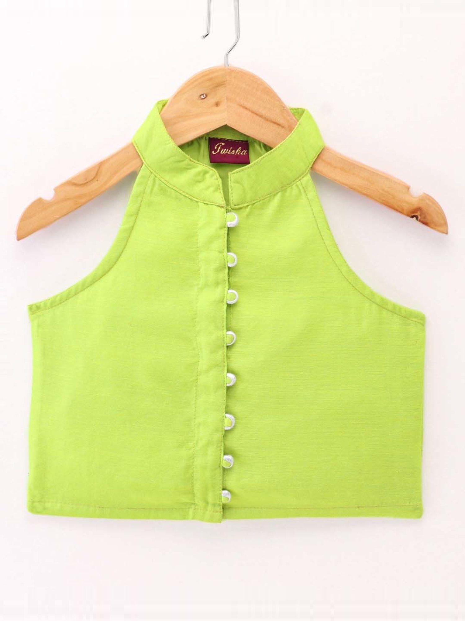 TWISHA Kids Green & Pink Regular Fit Top Set