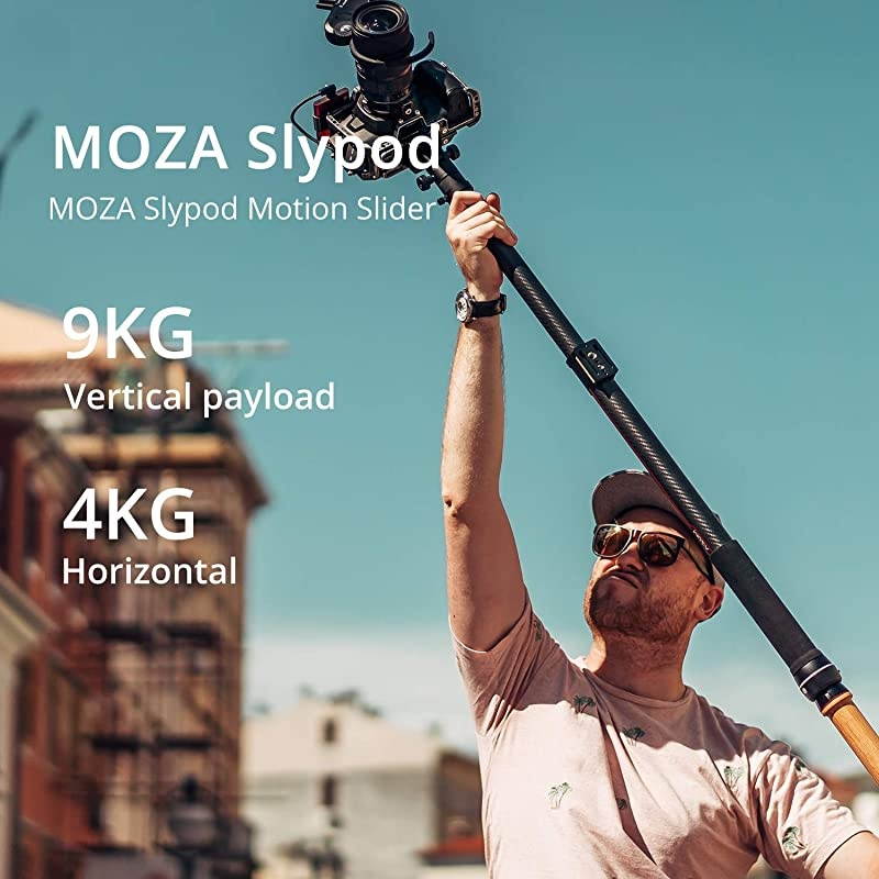 Slypod E Camera Slider Monopod Motorized Motion Sliders Accurate Position & Speed Control 40lbs Vertical Payload for DSLR/SLR Camera Gimbal stabilizer with Tripod?One Year Warranty?