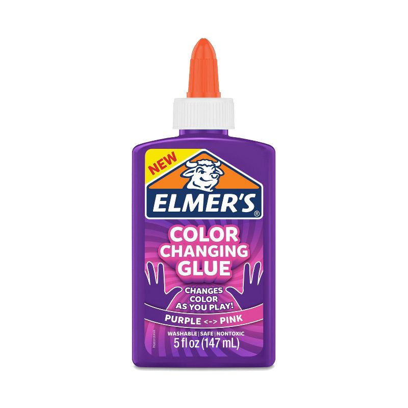 Elmer's 5oz Color Changing Glue - Purple/Pink