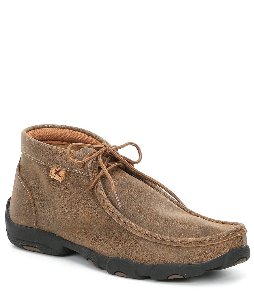 Twisted X Kids' Classic Slip-On Driving Moccasins (Youth)