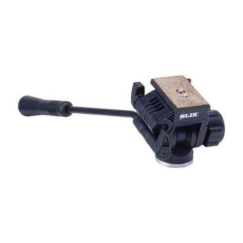 Slik 618504 504QF-II Video Fluid Head with Pan Lock w/Quick Release