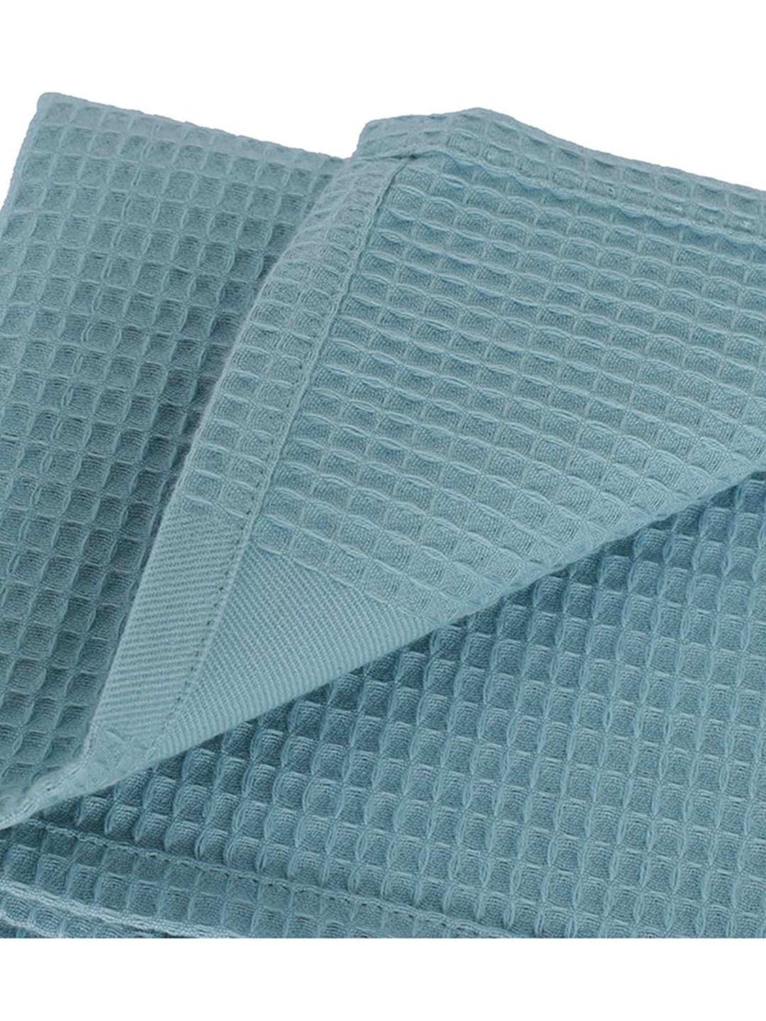 Maspar Catalina Blue Cotton 240 GSM Bath Towel - Set of 1