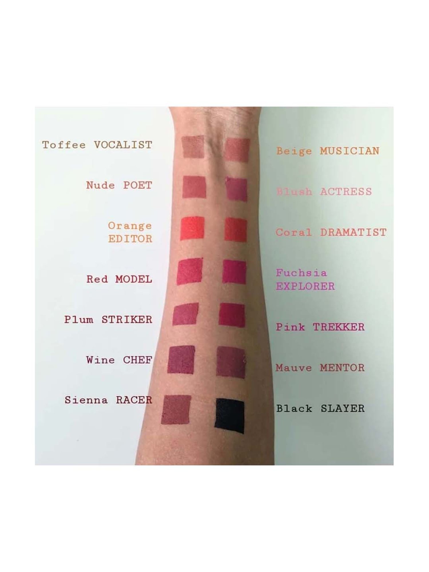 Disguise Cosmetics Ultra-Comfortable Satin Matte Lipstick Sienna Racer - 4.2 gm