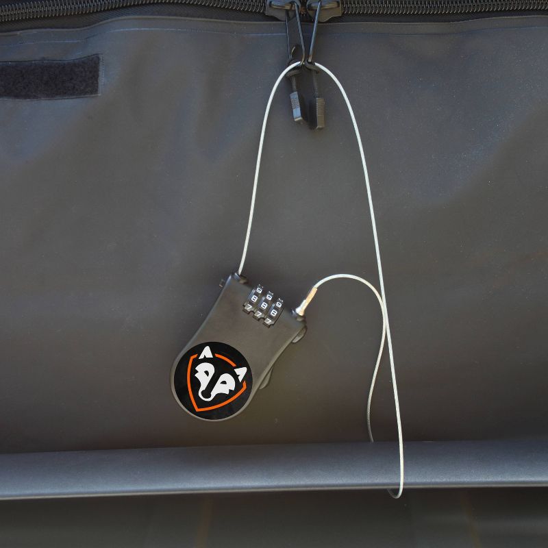 Rightline Gear Car Top Carrier Cable Lock - Black