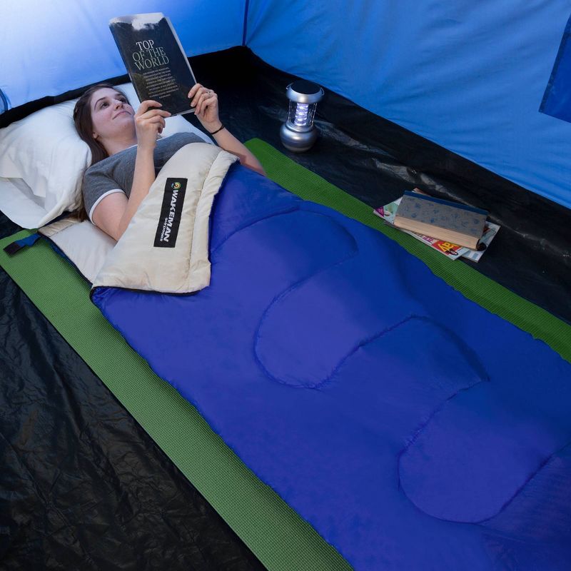 Wenzel Santa Fe 20 Degrees Fahrenheit Mummy Sleeping Bag - Blue