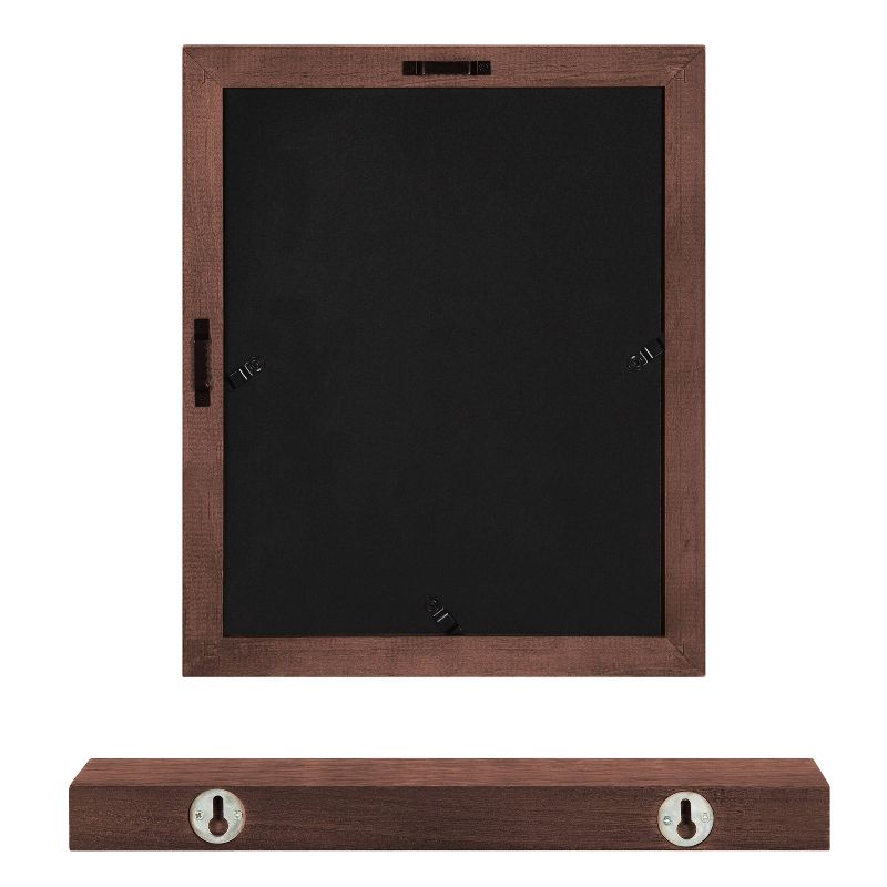 10pc Bordeaux Frame Box Set Dark Espresso Brown - Kate & Laurel All Things Decor