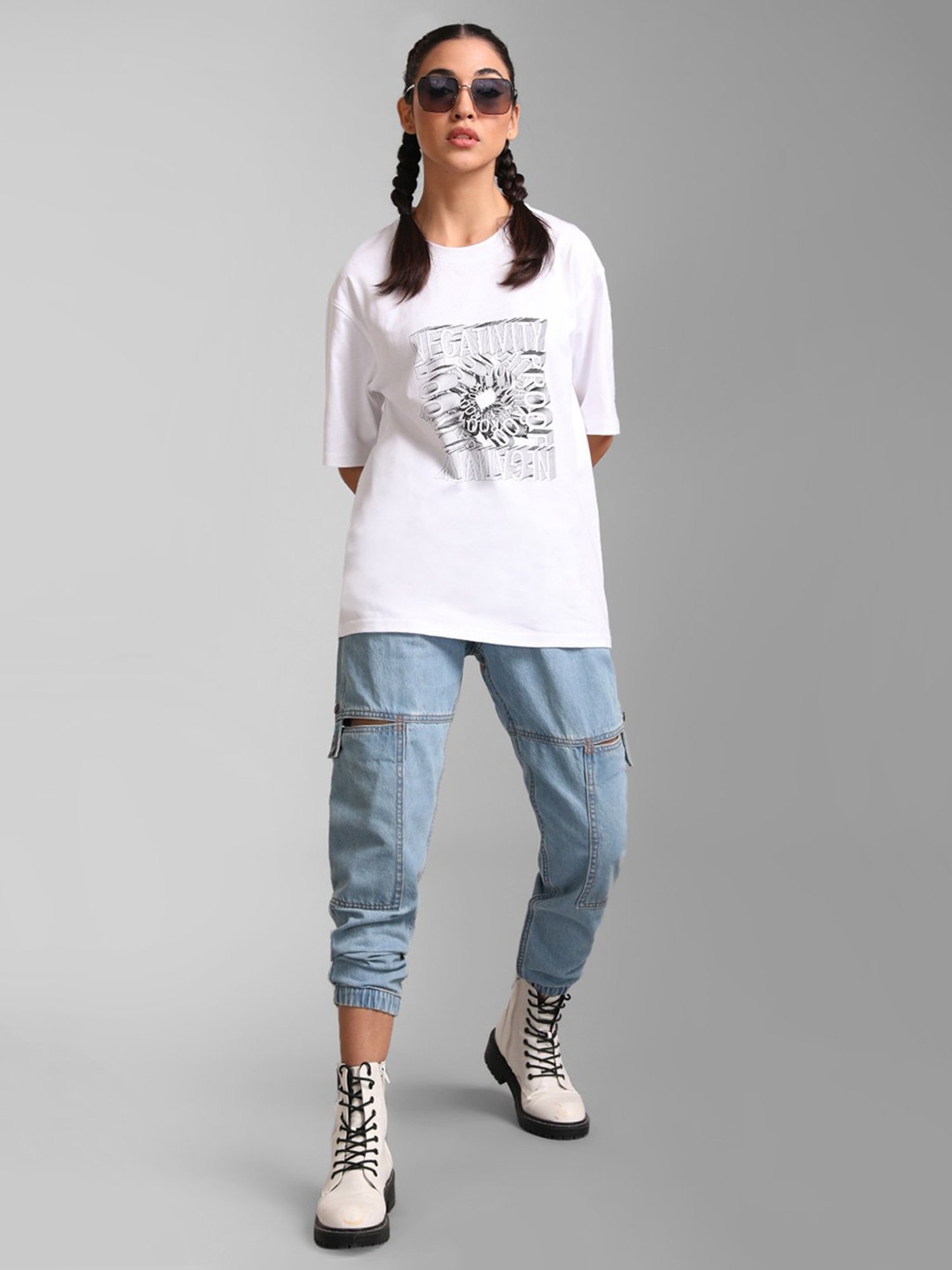 Kazo Tiger Back Print T-Shirt