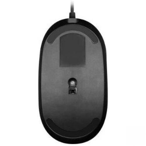 USB-C Optical Quiet Click Mouse for Mac/PC in Black & Aluminum Gray