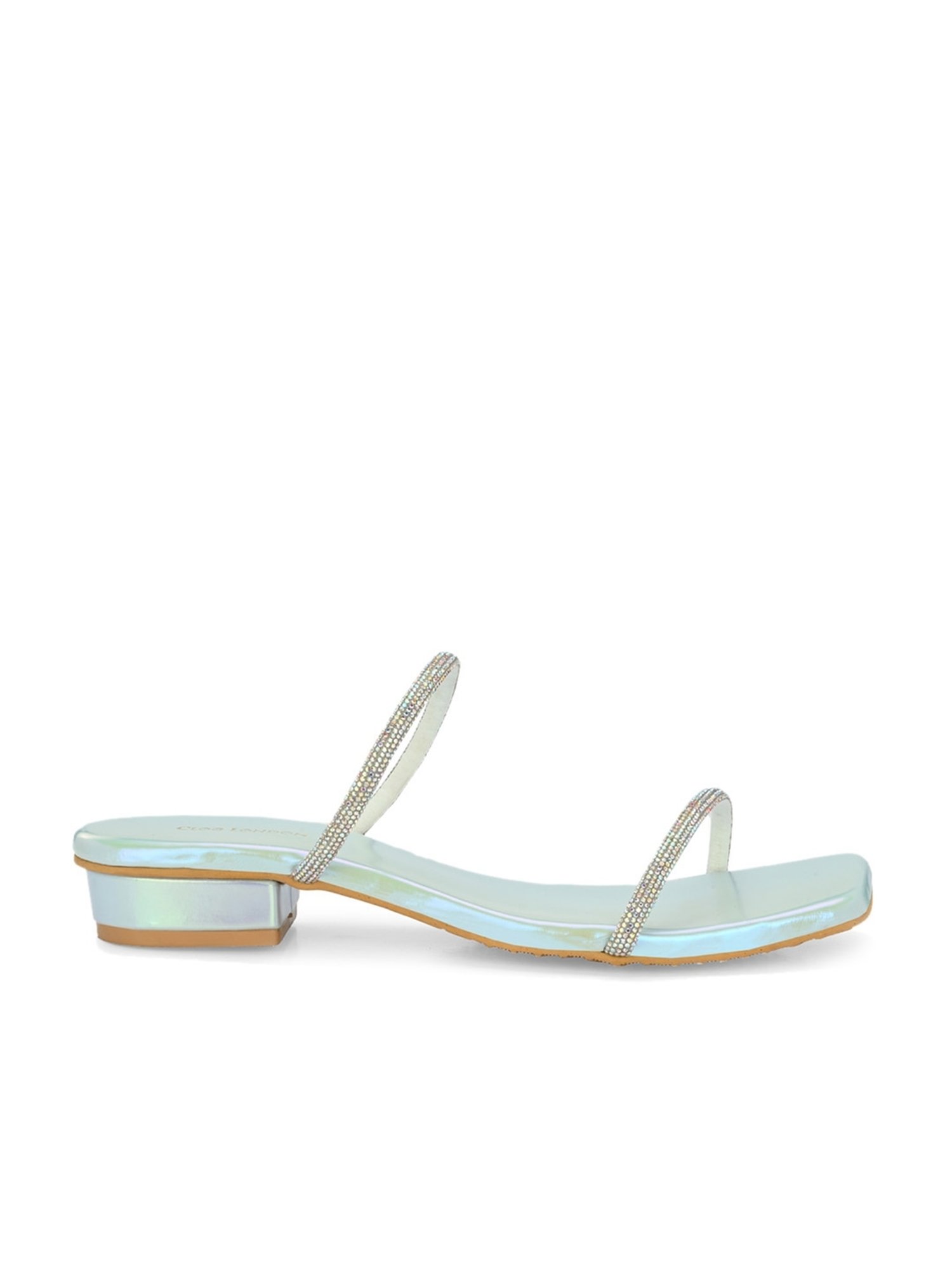 Clog London Women's Blue Casual Sandals