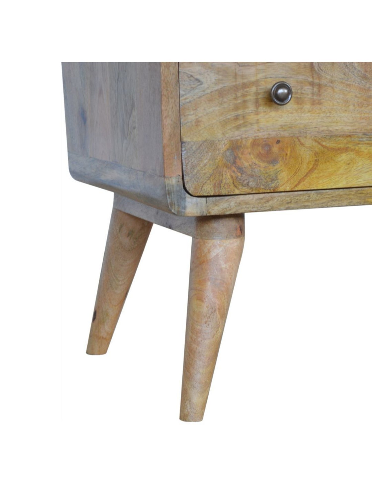 Artisan Furniture Brown Curved Oak-ish Chest