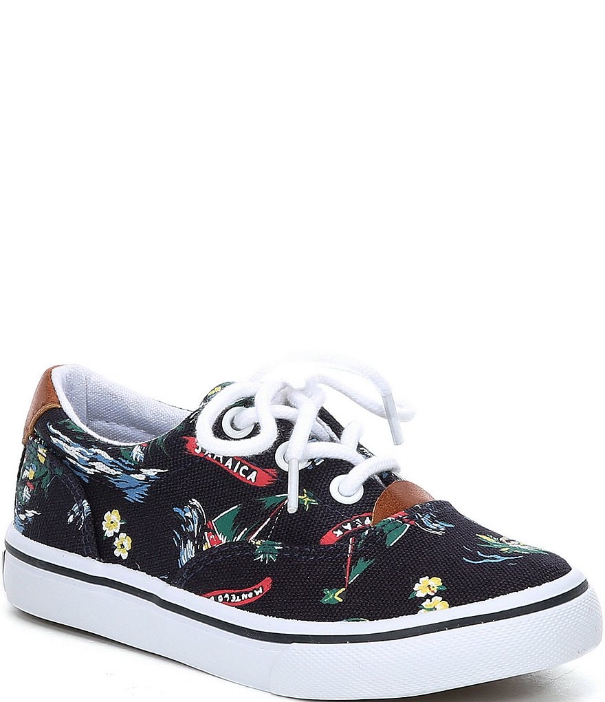 Polo Ralph Lauren Boys' Thornton Canvas Lace-Up Sneakers (Infant)
