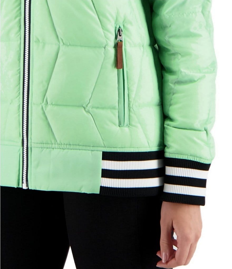 Obermeyer Paige HydroBlock&reg; Classic Quilted Down Long Sleeve Jacket