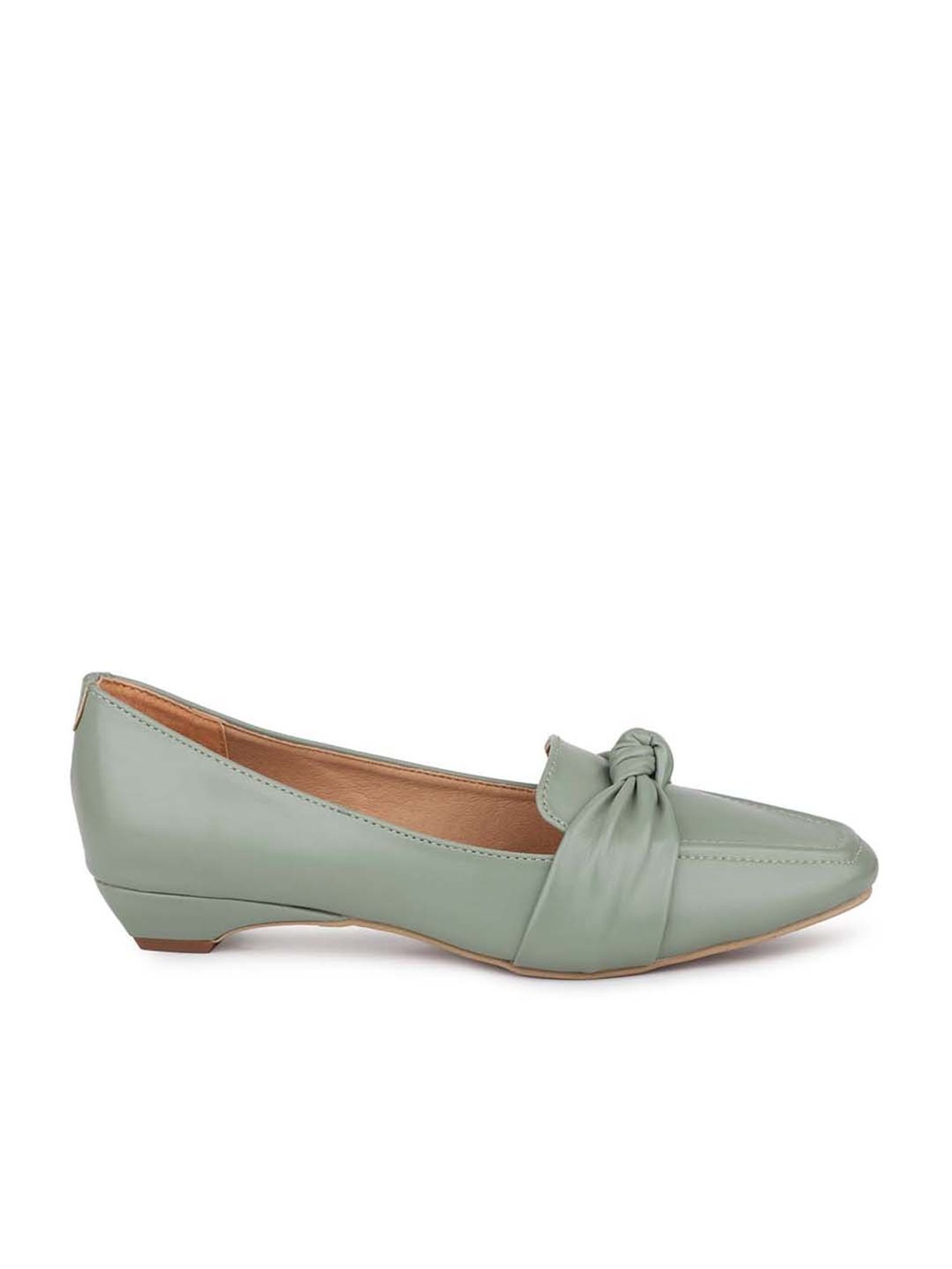 Design Crew Women's Green Casual Loafers