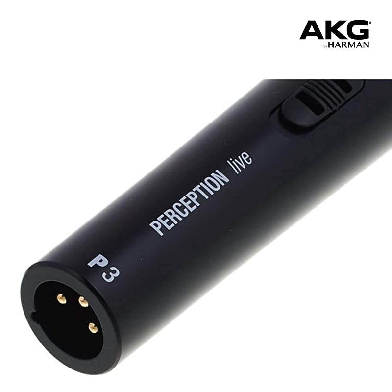 Perception P3S HighPerformance Dynamic Cardiod Microphone for Backing Vocals and Instruments