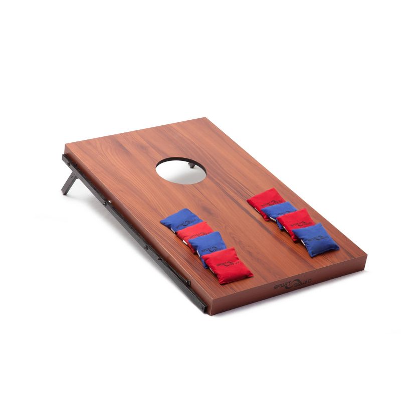 Sport Squad 2-in-1 Indoor/Outdoor Cornhole and Ladder Toss Game Set