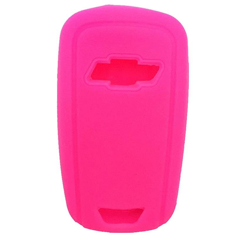 Hot Pink 4 Buttons Key Cover for Flip Folding Key Case Cover Silicone cover for 2010 2011 2012 2013 2014 Camaro