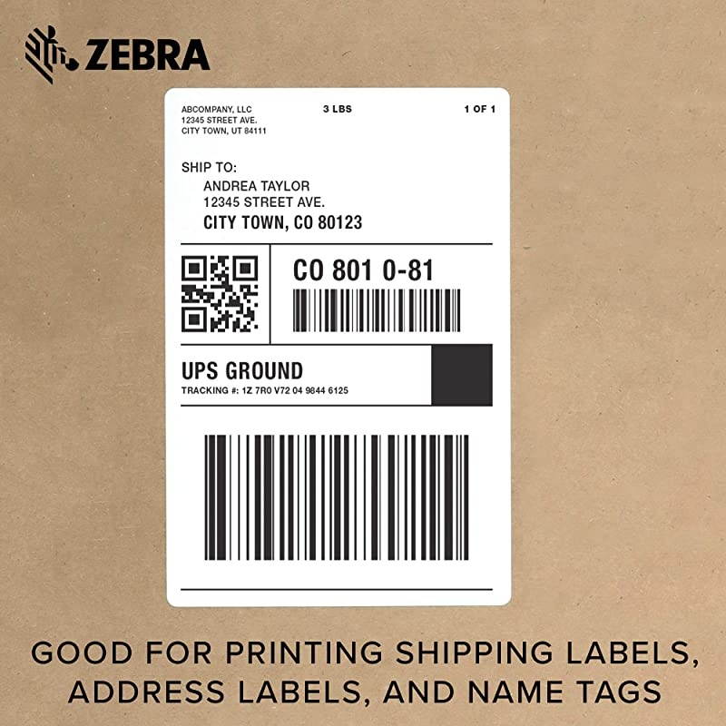 GK420t Thermal Transfer Desktop Printer for labels Receipts Barcodes Tags and Wrist Bands Print Width of 4 in USB and Ethernet Port Connectivity GK42102210000