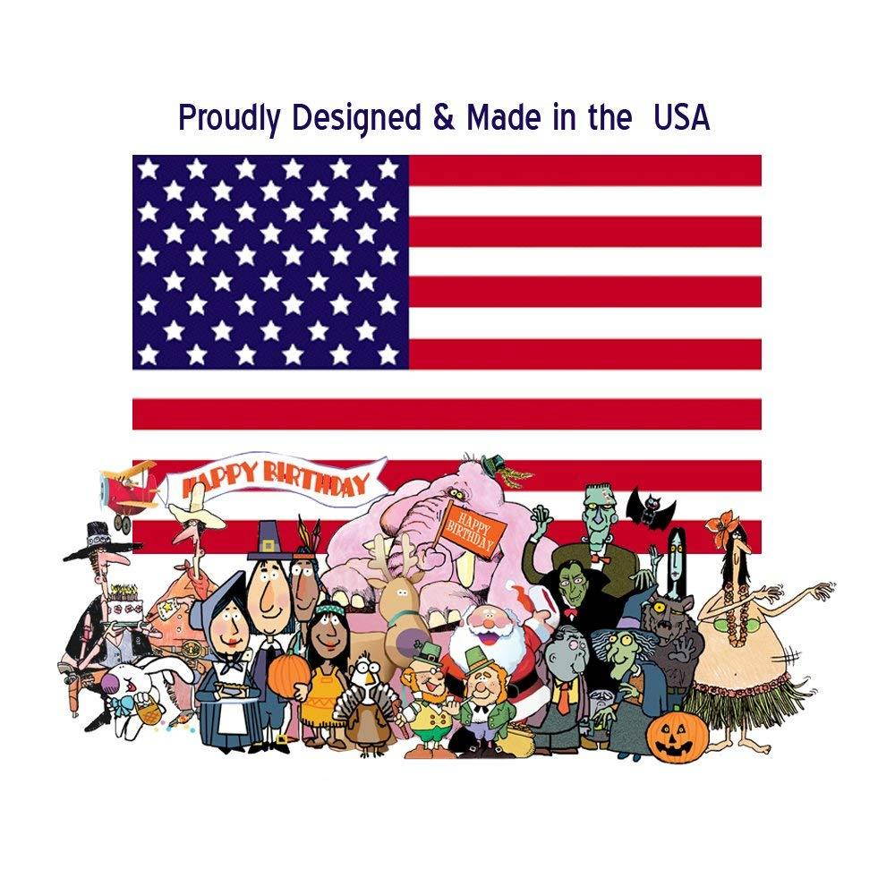 Desert Cactus Decorating Christmas Card - 18 Western Christmas Cards & Envelopes