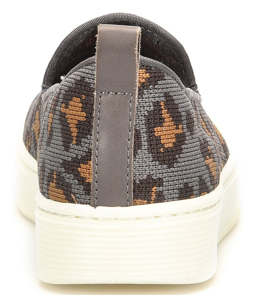 Sofft Somers Knit Leopard Slip On Sneakers