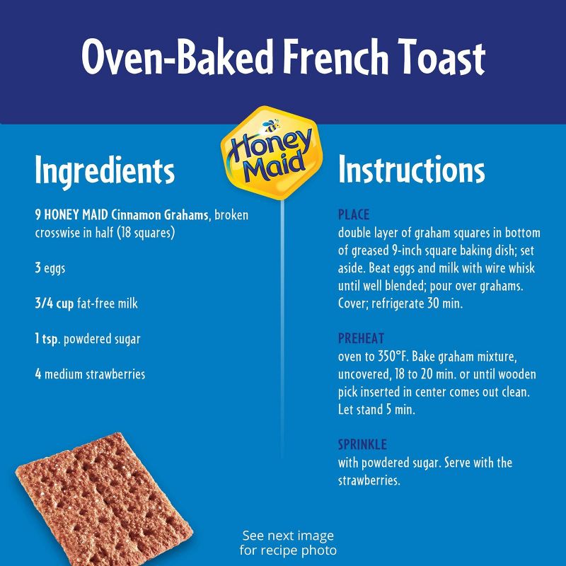 Honey Maid Cinnamon Graham Crackers - 14.4oz