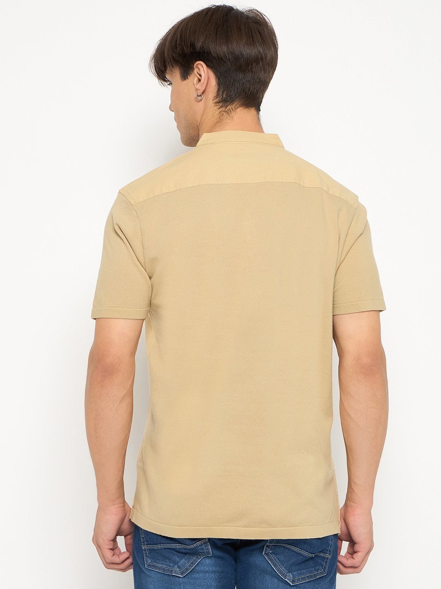 Duke Khaki Slim Fit T-Shirt