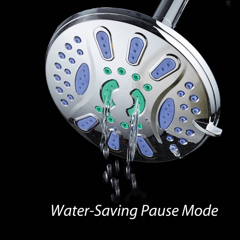 4' Shower Head and Cord Set Silver - Home Details