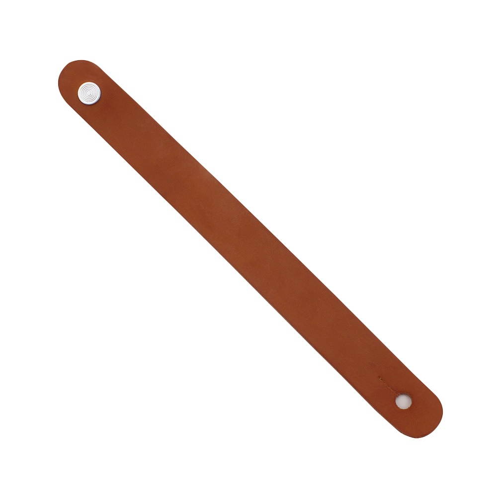 Acoustic Guitar Neck Strap Button Head Stock Leather Strap Tie Fits above Neck on Guitar Headstock (Coffee)