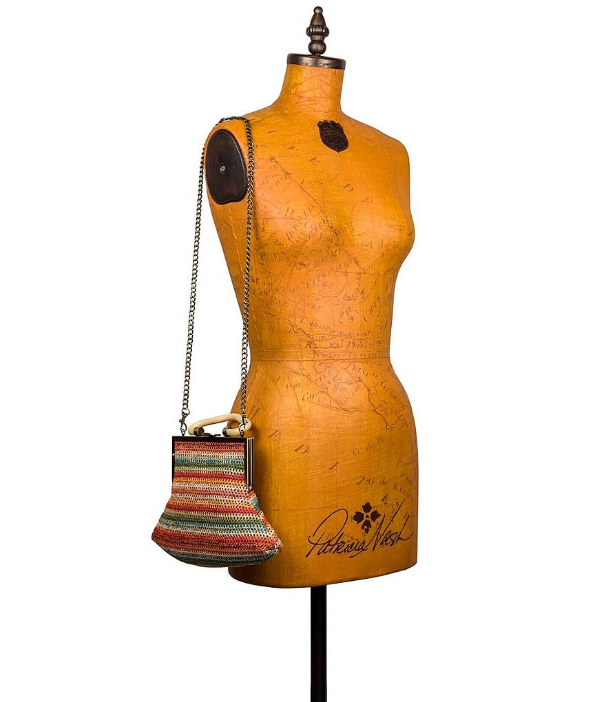 ZAC Zac Posen Belay Iridescent Saddle Crossbody Bag