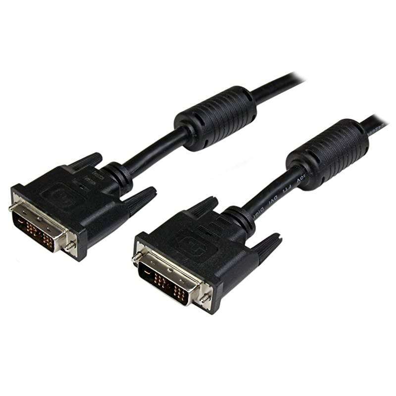 com DVI Cable 25 ft Single Link Male to Male Cable 1920x1200 DVID Cable Computer Monitor Cable DVI Cord DVI to DVI Cable DVIDSMM25