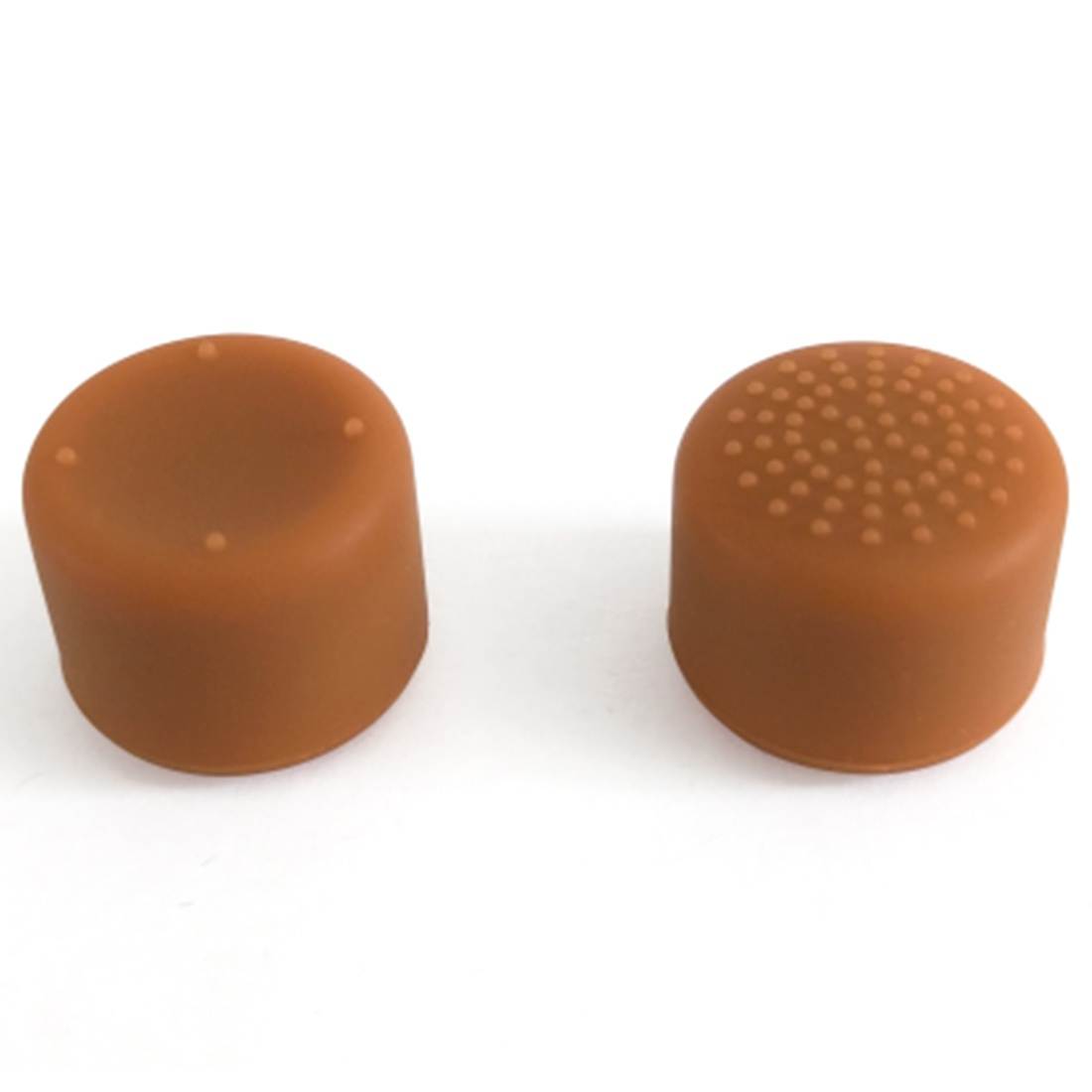 Indigo7 Authorized for Nintendo Switch Thumbstick Grip Caps - Large (Brown)