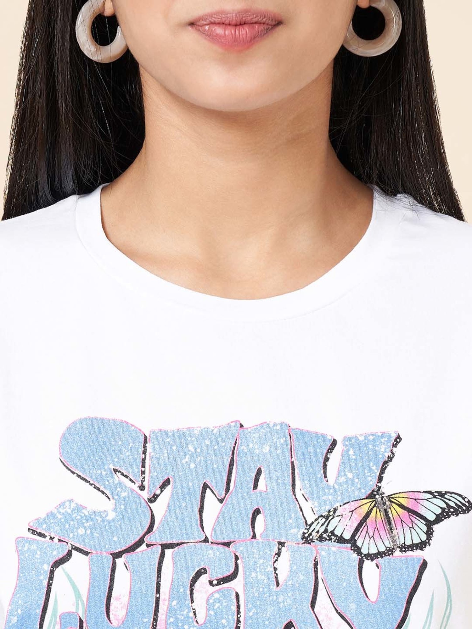 Coolsters by Pantaloons Kids White Printed T-Shirt