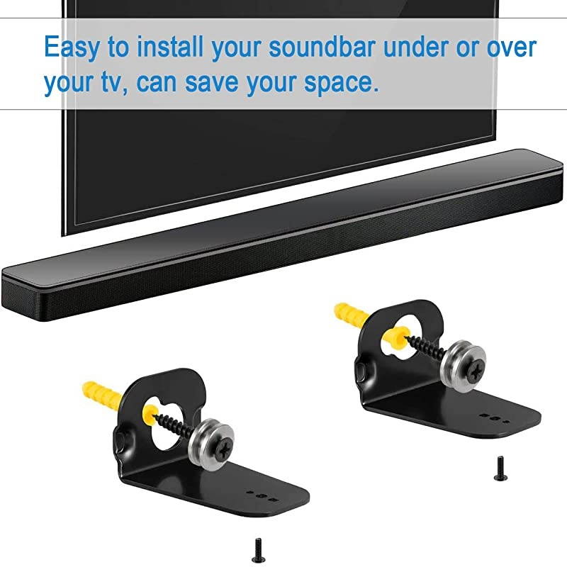 Mount for Samsung Soundbar HWKM45 HWKM45C HWK360 HWk450 HWK460 KWK550 HWK650 HWM360 HWM450 HWM550 HWKM36 HWKM37 Sound Bar Mounting Bracket TV Mounts