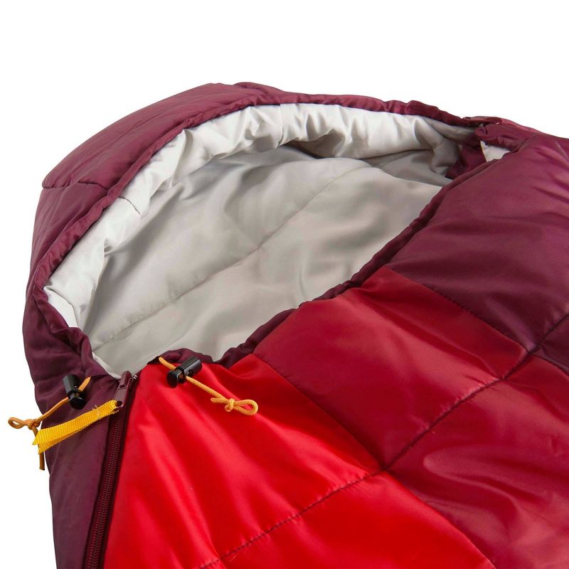 Sierra Designs Eldora 20 Degree Fahrenheit Mummy Sleeping Bag - Red