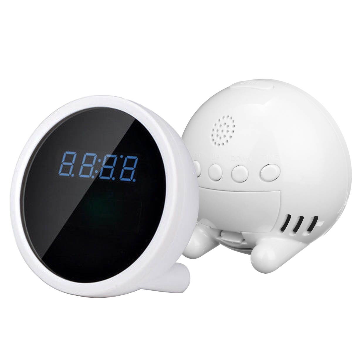 HD 1080P Wireless WiFi Hidden Camera Alarm Clock Camera Motion Cam DVR Night Vision