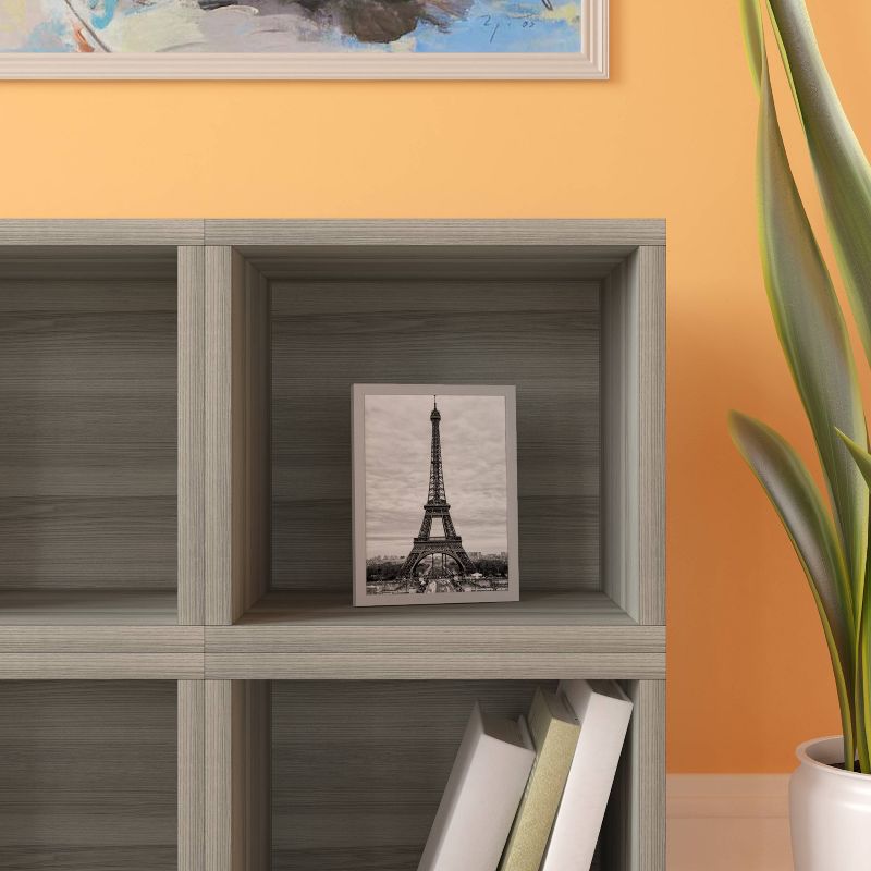 IRIS Tachi Series Modular Wood Stacking Storage Drawer Box Cabinet Cube, Gray