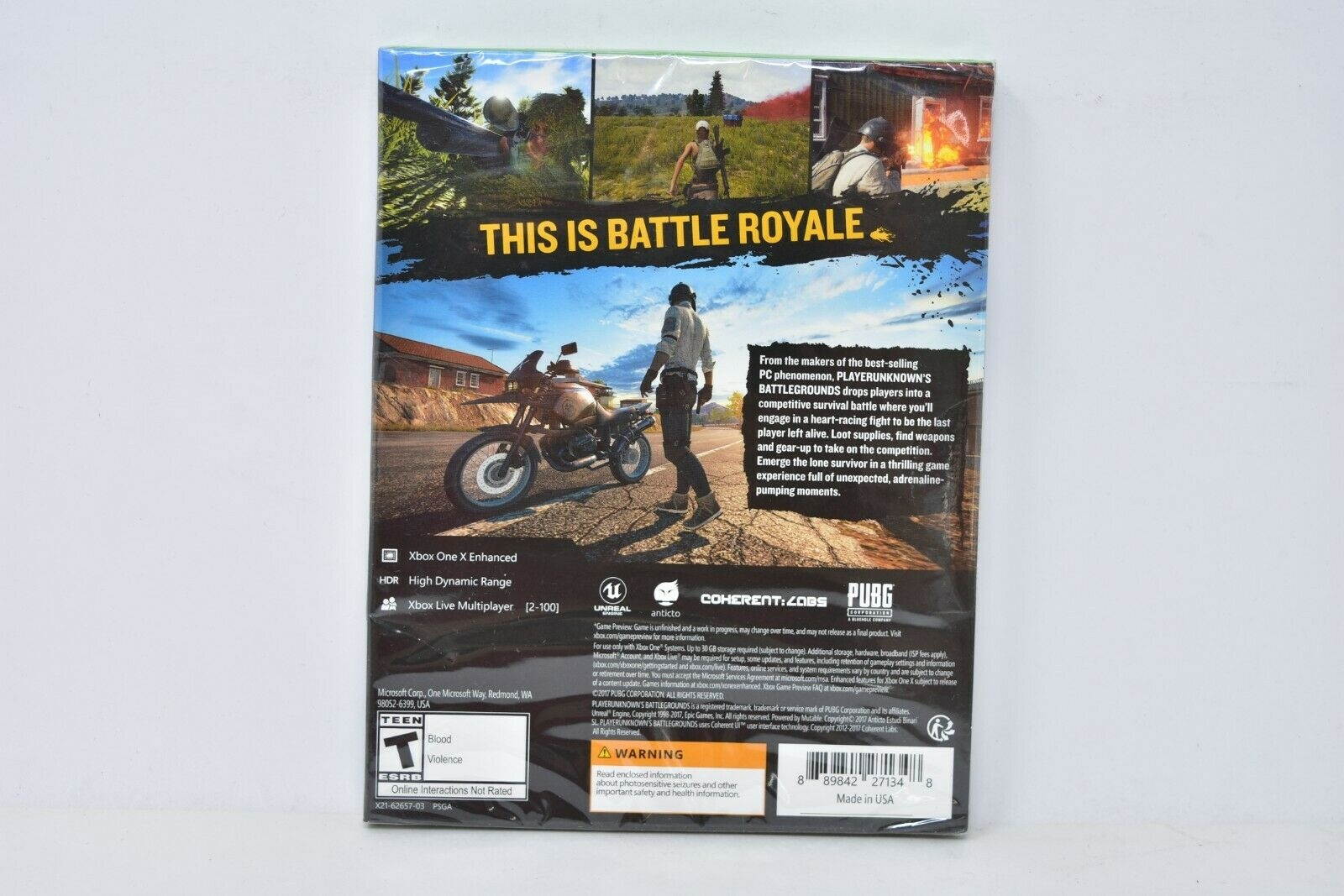 Playerunknowns Battlegrounds Game Preview Edition Microsoft Xbox One
