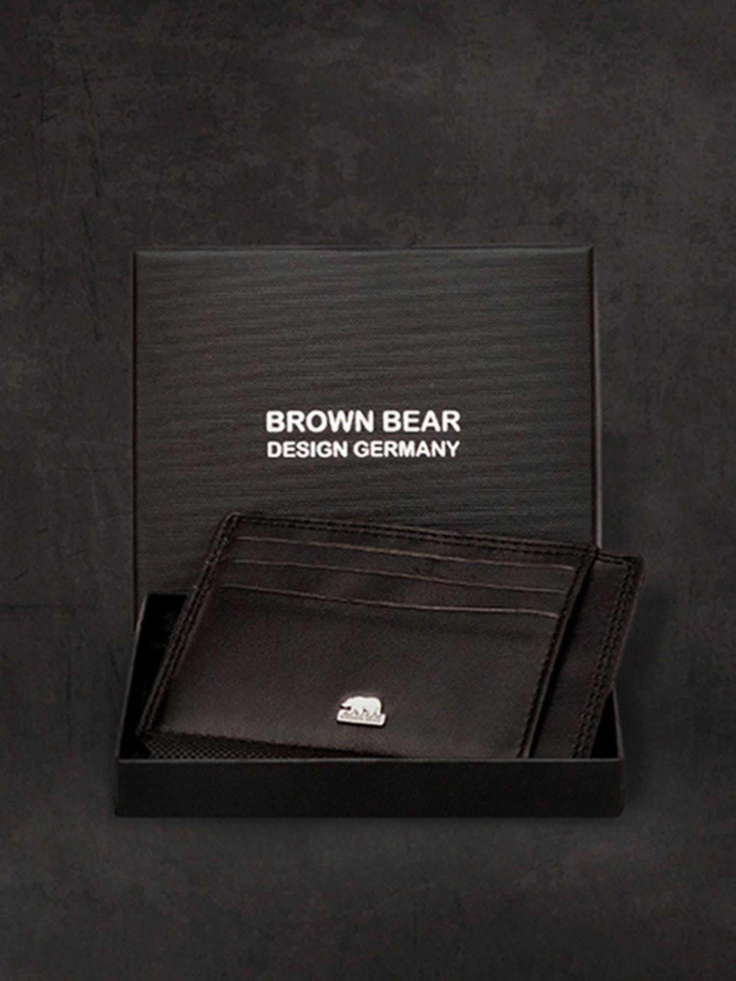 Louis Stitch Brunette Brown Leather Medium Toiletry Pouch