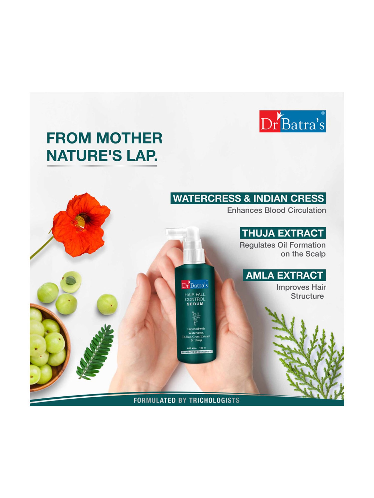 Dr. Batra's Hair Fall Control Serum & Age defying Skin firming Serum