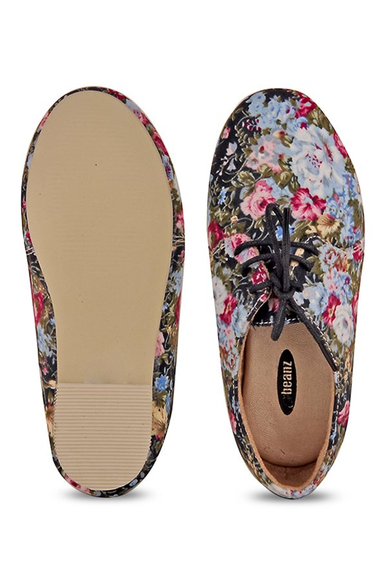 Beanz Kids Lily Green & White Casual Shoes