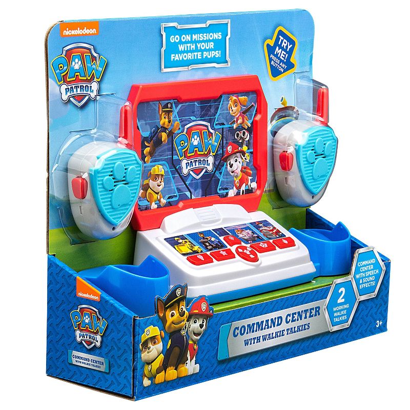 PAW Patrol Command Center with Walkie Talkies