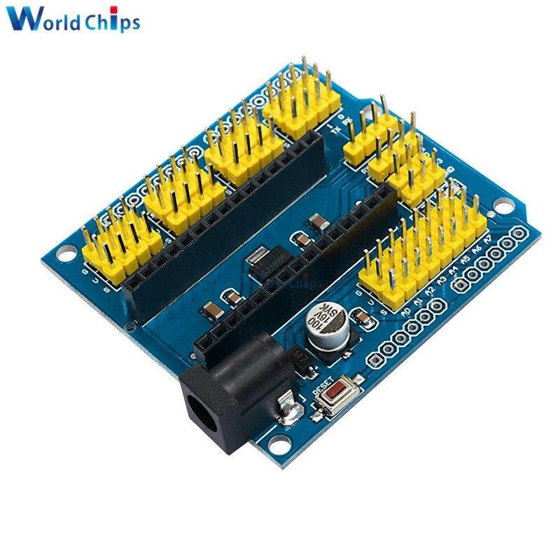 NANO I/O IO Expansion Sensor Shield Module For Arduino UNO R3 Nano V3.0 3.0 Controller Compatible Board I2C PWM Interface 3.3V